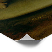 Königin Henrietta Maria und ihr Zwerg Poster (Ecke)