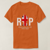 Königin II - Elisabeth S England - Königin von Eng T-Shirt (Design vorne)