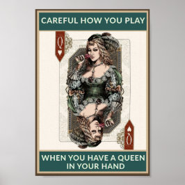 Königin in deiner Hand Poster