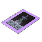 Königin Iris Spitze Notizblock (Linke Seite)