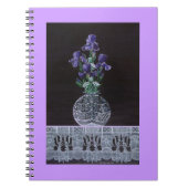 Königin Iris Spitze Notizblock (Vorderseite)