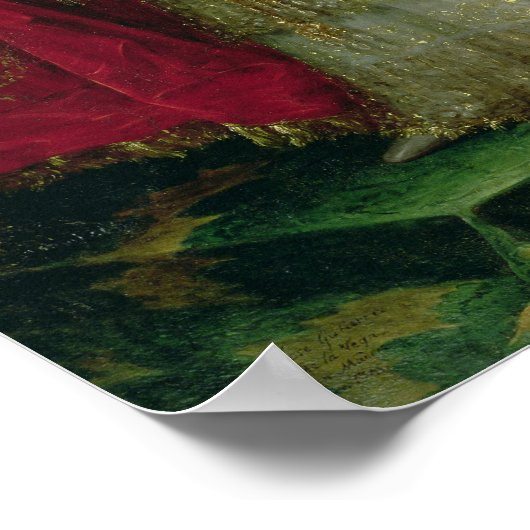 Königin Isabella II. von Spanien Poster (Ecke)