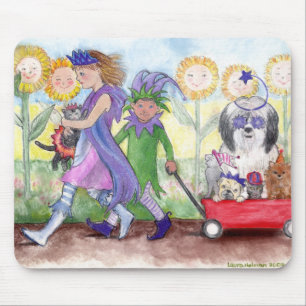 Königin Isabella u. Spaßvogel-Todd-Mausunterlage Mousepad