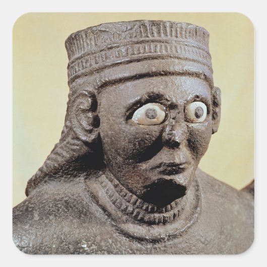 Königin Ishtar, Ehefrau König Hadads Quadratischer Aufkleber (Vorderseite)
