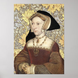 Königin Jane Seymour von England Portrait Poster