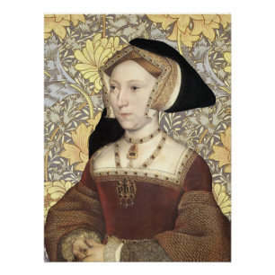 Königin Jane Seymour von England Porträt Poster
