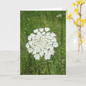 Königin Karte (Gelbe Blume)