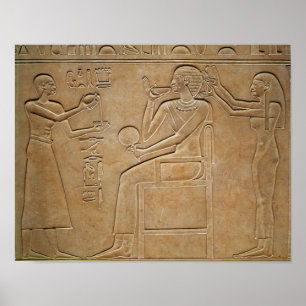 Königin Kawit auf ihrer Toilette Poster