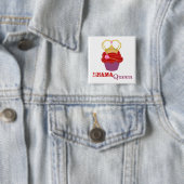 Königin-kleiner Kuchen Button (Beispiel)