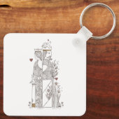 Königin+König Schlüsselanhänger (Rückseite)
