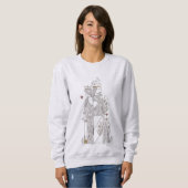 Königin+König Sweatshirt (Vorne ganz)