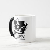Königin-Kronenfarbändernde Tasse (Vorderseite Links)