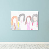 Königin Leinwanddruck (Insitu (Holzboden))