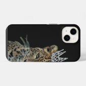 KÖNIGIN LEOPARD iPhone HÜLLE (Rückseite (Horizontal))