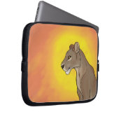 Königin Lioness Laptopschutzhülle (Vorne Rechts)