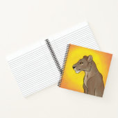 Königin Lioness Notizblock (Innenseite)