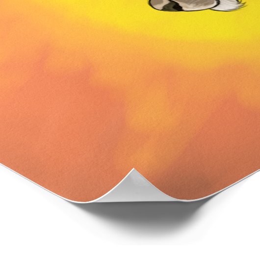 Königin Lioness Poster (Ecke)