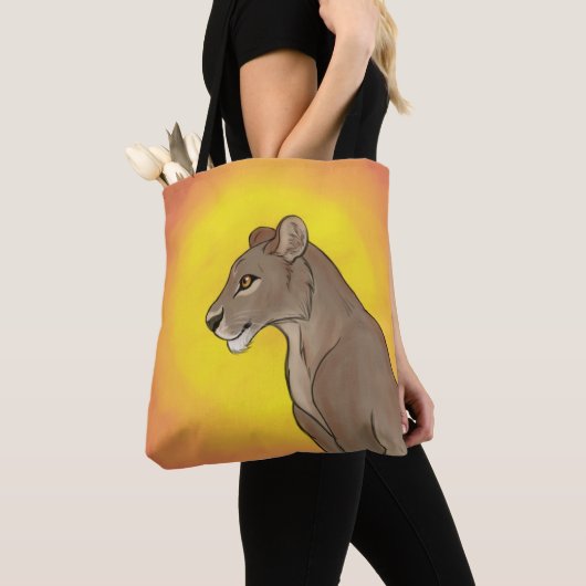 Königin Lioness Tasche (Von Nahem)