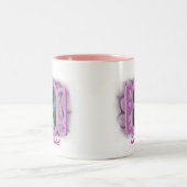 Königin Mabel u. Cedric Zweifarbige Tasse (Mittel)