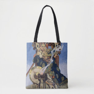 Königin Maeve Kriegerprinzessin Fantasy-Kunst Tasche