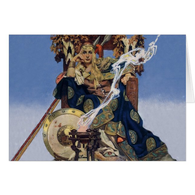 Königin Maeve Warrior Princess Fantasy Art (Vorderseite (Horizontal))