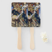 Königin Maeve Warrior Princess Fantasy Art Fächer (Vorne und Hinten)