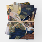 Königin Maeve Warrior Princess Fantasy Art Geschenkpapier Set (Beispiel)