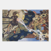 Königin Maeve Warrior Princess Fantasy Art Geschenkpapier Set (Vorderseite)