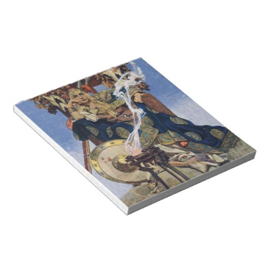 Königin Maeve Warrior Princess Fantasy Art Notizblock (angewinkelt)