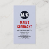 Königin Maeve Warrior Princess Fantasy Art Visitenkarte (Rückseite)