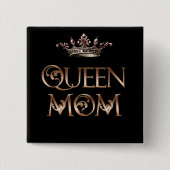 Königin Mama Button (Vorderseite)