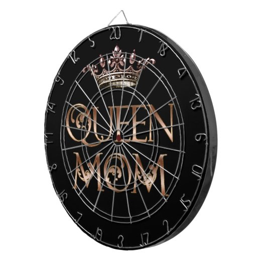 Königin Mama Dartscheibe (Vorderseite rechts)