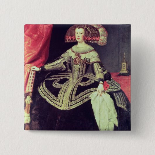 Königin Mariana von Österreich c.1653 Button (Vorderseite)