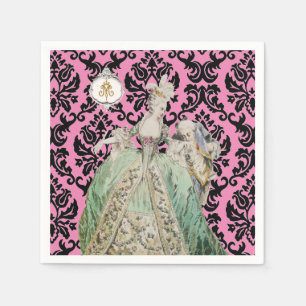 Königin Marie Antoinette ÄNDERT FARBE /MEHR OPTION Serviette