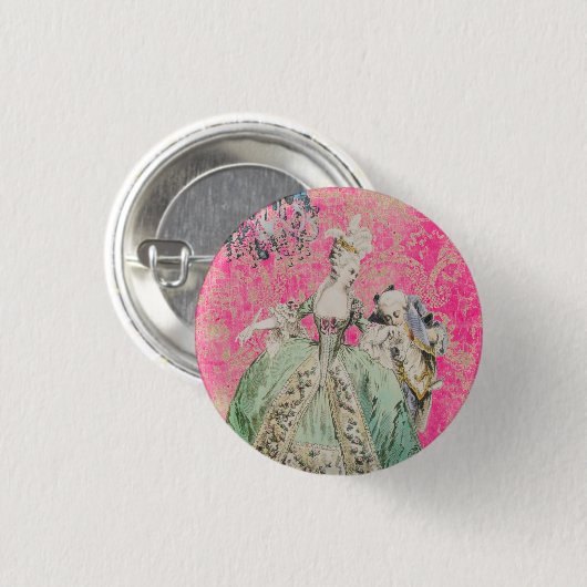 Königin Marie Antoinette - Button (Vorne & Hinten)