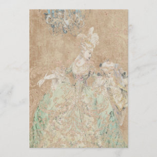 Königin Marie Antoinette - Einladungen / RSVP