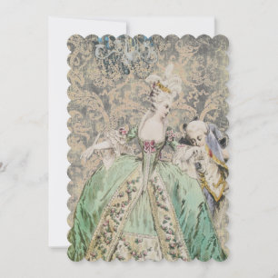 Königin Marie Antoinette - Einladungen / UAWG