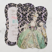 Königin Marie Antoinette - Einladungen / UAWG #16 (Vorne/Hinten)