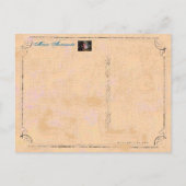 Königin Marie Antoinette II ~ Postkarte / Einladun (Rückseite)