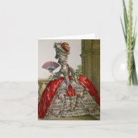 Königin Marie Antoinette ~ Karte / Einladungen