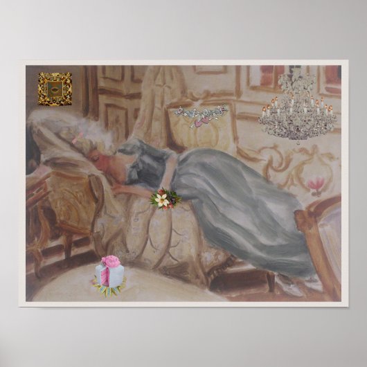 Königin Marie Antoinette ~ Poster 16x12 (Vorne)