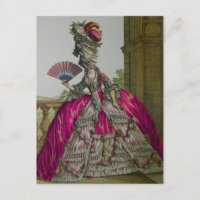 Königin Marie Antoinette ~ Postkarte/Einladungen