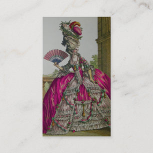 Königin Marie Antoinette ~ Visitenkarte