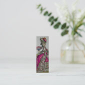 Königin Marie Antoinette ~ Visitenkarte dünn (Stehend Vorderseite)