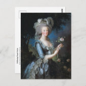 Königin Marie Antoinette von Frankreich, von Le Br Postkarte (Vorne/Hinten)