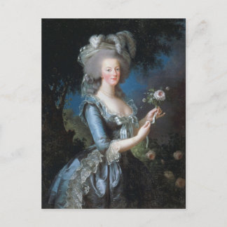 Königin Marie Antoinette von Frankreich, von Le Br Postkarte