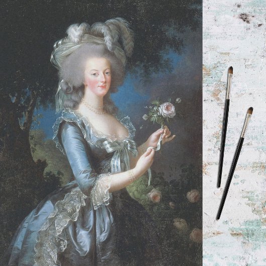 Königin Marie Antoinette von Frankreich, von Le Br Seidenpapier