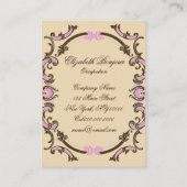 Königin Marie Antoinette (Weitere Optionen) - Visitenkarte (Rückseite)