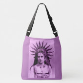 Königin Marie von Rumänien als Sun Queen - Lavende Tragetaschen Mit Langen Trägern (Vorderseite)