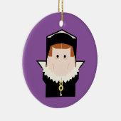Königin Mary I Keramik Ornament (Rechts)